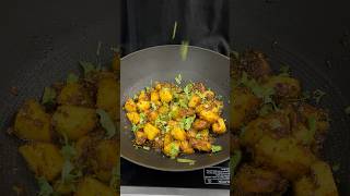 Easy Aloo Jeera ASMR Cooking  shorts food cooking asmr indianasmrworld asmrcooking recipe [upl. by Eibbil325]