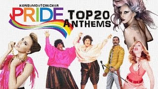 Top 20 Gay Pride Anthems  Best LGBT Songs To Party To [upl. by Eitac]