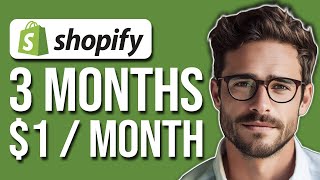 Shopify 3 Month FREE Trial  Can You Still Get The Shopify 3 Month Free Trial For 1 A Month 2024 [upl. by Eecrad]