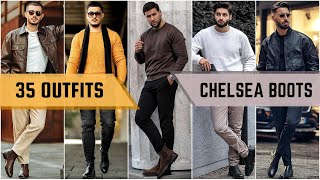 35 Chelsea Boots Outfit Ideas for Fall 2023  Mens Fashion [upl. by Herrick]