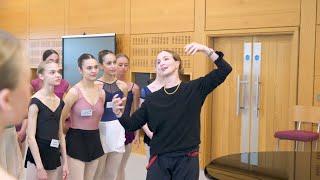 Principal of The Royal Ballet teaching at our 2023 Summer Intensive [upl. by Cyrus]