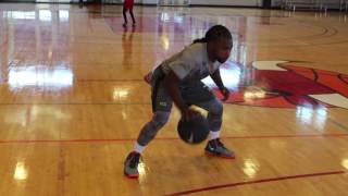 Terez Haskins Basketball Workout Pt 1 [upl. by Balac]