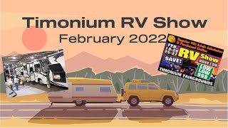 Timonium Baltimore Maryland RV Show 2022 [upl. by Dahc]