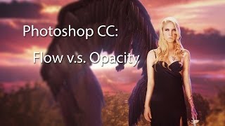 Photoshop Brushes Tutorial Flow vs Opacity Explained [upl. by Itnava123]