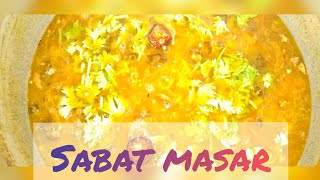 Sabat Masar  Daal   In Pressure Cooker [upl. by Weld]