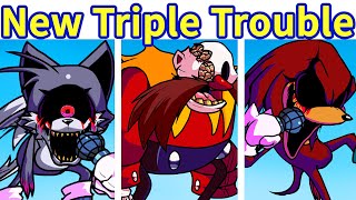 Friday Night Funkin New Triple Trouble Reanimated amp Remixed FNF Mod SonicEXE 20 Reanimated [upl. by Nimar859]