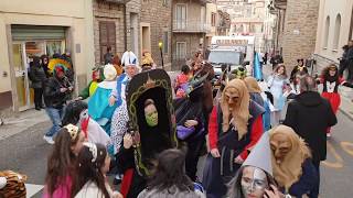 Carnaval Gavoi Sardaigne  Mémés griottes avec Lodine 432019 [upl. by Attirb721]