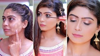 How To Do Makeup Step by Step For Beginners in Hindi  Rinkal Soni [upl. by Milde287]