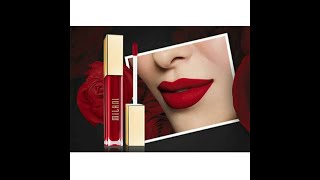 BEST AFFORDABLE RED LIPSTICK BY MILANI PerfectRedLipstick Milanidevotion Redlove Makeup [upl. by Akeimahs]