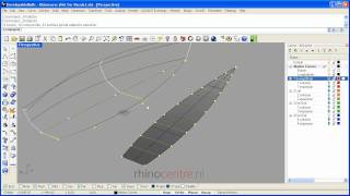 Tutorial 1 Developable Hull Shapes in Rhino3d [upl. by Eirod]