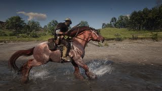 Updated  How to get the Strawberry Roan Ardennes early in chapter 2  RDR2 [upl. by Cara]