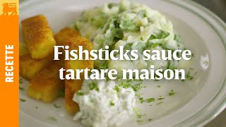 Fishsticks sauce tartare maison [upl. by Erna525]