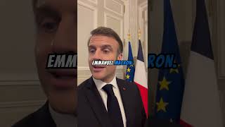 Hué pendant la cérémonie douverture des JO on sait comment a réagi Emmanuel Macron [upl. by Oilicec]