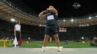 Cantwell becomes shotput champion  from Universal Sports [upl. by Eneleuqcaj714]