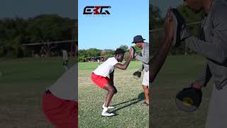 CornerBack How to Press A WR with coach Graham [upl. by Lyrehs]