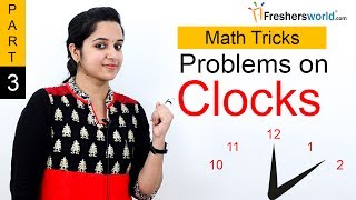 Aptitude Made Easy  Problems on Clocks 3 Basics and Methods Angle between hands Tricks [upl. by Rebel]