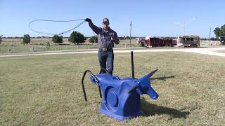 Best Team Roping Dummy Review by George Strait Team Roping Champion [upl. by Leahcimsemaj]