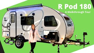 R Pod 180 by Forest River Walkthrough Tour [upl. by Joshi]