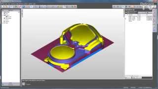 FeatureCAM 3D Milling Overview [upl. by Nnyroc]