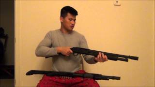 Mossberg 590 vs Remington 870 Battle Of Shotguns [upl. by Lasiaf370]