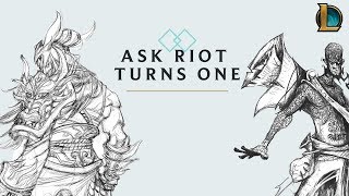 Ask Riot Turns One [upl. by Laubin649]