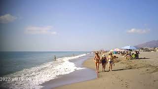 BEACH WALK at VERA PLAYA SPAIN part 4 of 14 [upl. by Adnal]