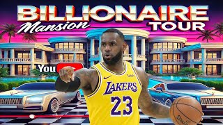 Inside LeBron James Luxury Mansion  You Won’t Believe His Lifestyle [upl. by Sugar749]