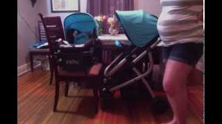 URBINI OMNI 3 IN 1 TRAVEL SYSTEM  REVIEW IN PEACOCK [upl. by Relyat]