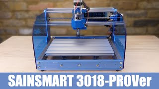 Sainsmart 3018 PROVer Cnc Build Test and Review  Part 1 [upl. by Ingar766]