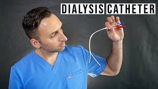 DIALYSIS Catheter Explained  Unboxing Interventional Radiology Equipment [upl. by Maltz]