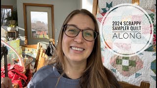 2024 Scrappy Sampler Mystery Block of the Week all the details [upl. by Lamraj]