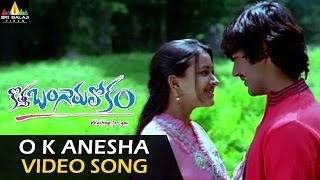 Kotha Bangaru Lokam Video Songs  O K Anesa Video Song  Varun Sandesh Sweta Basu [upl. by Deedee218]