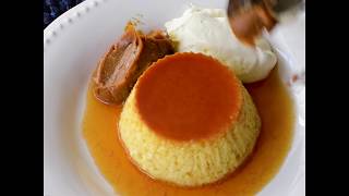 Recetas La Paulina  Flan con Dulce de Leche y Crema Batida [upl. by Lilybel]