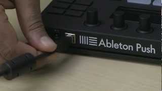 Ableton Push 1 Tutorial Part 1 Getting Started [upl. by Woodberry]