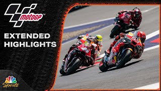 MotoGP EXTENDED HIGHLIGHTS Austrian Grand Prix  82023  Motorsports on NBC [upl. by Madalena]