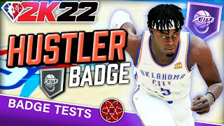 NBA 2K22 Best Defensive Badges  Hustler Badge 2K22 by 2K Lab [upl. by Canica]