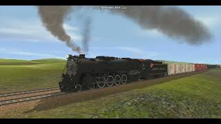 Western Maryland 484 J1 Potomac Test Run on 900 ton  Trainz A New Era 20 [upl. by Harday]