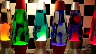 Mathmos  Lava Flows 17  9x Mathmos Astro Lava Lamps In Full Flow [upl. by Jueta]