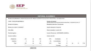 Conoce tu historial académico [upl. by Umont295]