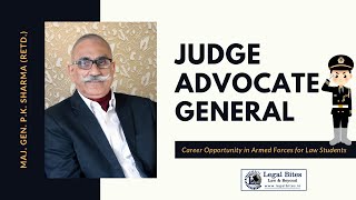 Legal Bites  Career Opportunity in Armed Forces for Law Students  JAG Judge Advocate General [upl. by Enair563]