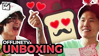 TOAST FINDS LOVE  OFFLINETV UNBOXING [upl. by Ecadnac]