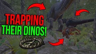 WE TRAPPED THEIR GIGA  ARK Extinction Official PvP  Ep4 [upl. by Blisse]