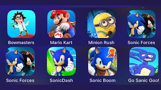 Sonic ForcesSonic DashGo Sanic Goo Sonic Boom Sonic RunnersSonic 1Tom GOLD RunSonic 2 Sonic1 [upl. by Marelya]