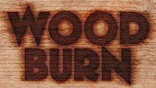 Photoshop Tutorial How to Make a WOOD BURN BRAND [upl. by Erodoeht15]