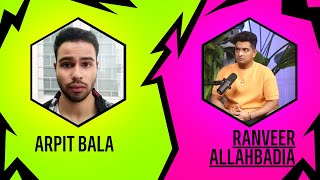 Arpit bala on Ranveer Allahbadia from BeerBiceps [upl. by Parsifal]