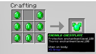 Minecraft UHC but you can craft armor out of any item [upl. by Alyss]