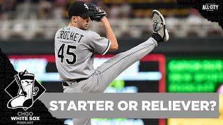 Will White Sox use Garrett Crochet as a starter or reliever in 2024  CHGO White Sox Podcast [upl. by Anilatsyrc463]