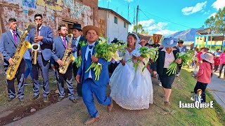 Matrimonio CostumbristaPaucarbambaHuancavelica Perú  Isabel Quispe [upl. by Ennagroeg]