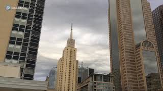 Watch Undulatus Asperatus clouds roll over Dallas [upl. by Eisle]