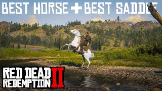 Red Dead Redemption 2 Story Best Horse For John Overview Best Saddle RDR2 4K HDR [upl. by Wilfrid]